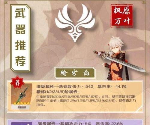 原神12武器UP池神铸赋形斫峰之刃（发掘最强武器的秘密）